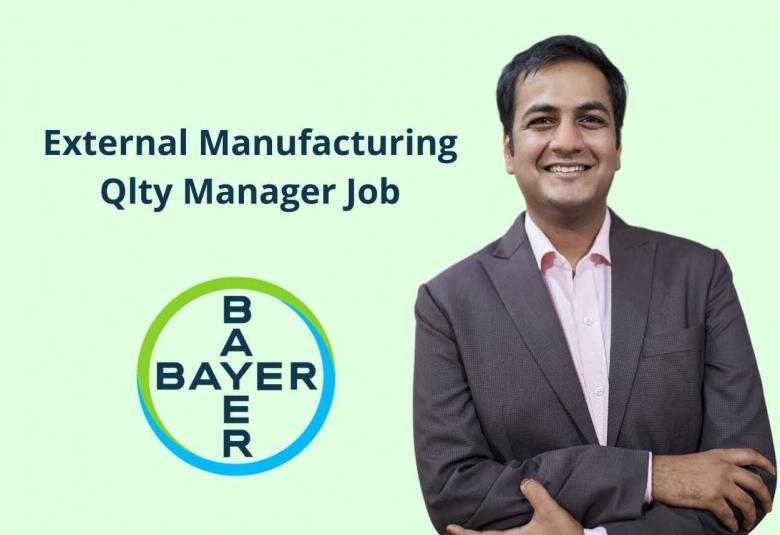 Work as External Manufacturing Qlty Manager at Bayer