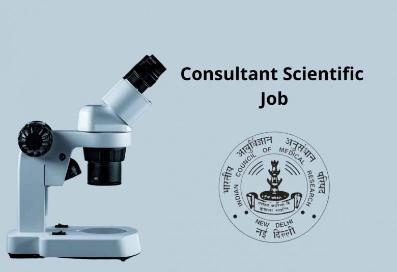 Applications are invited for Consultant Scientific in TB Research Consortium Project, ICMR 