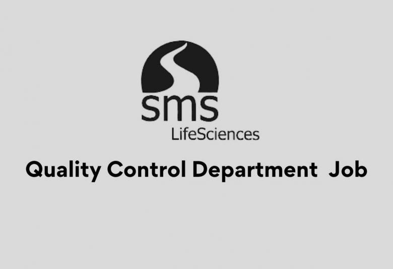 Walk in interview for Quality Control Department at SMS Lifesciences India Limited
