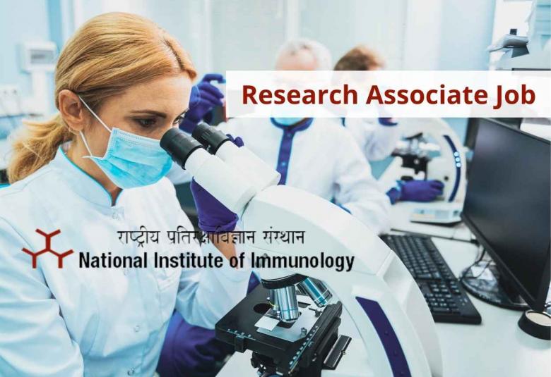 Career for Research Associate at National Institute of Immunology