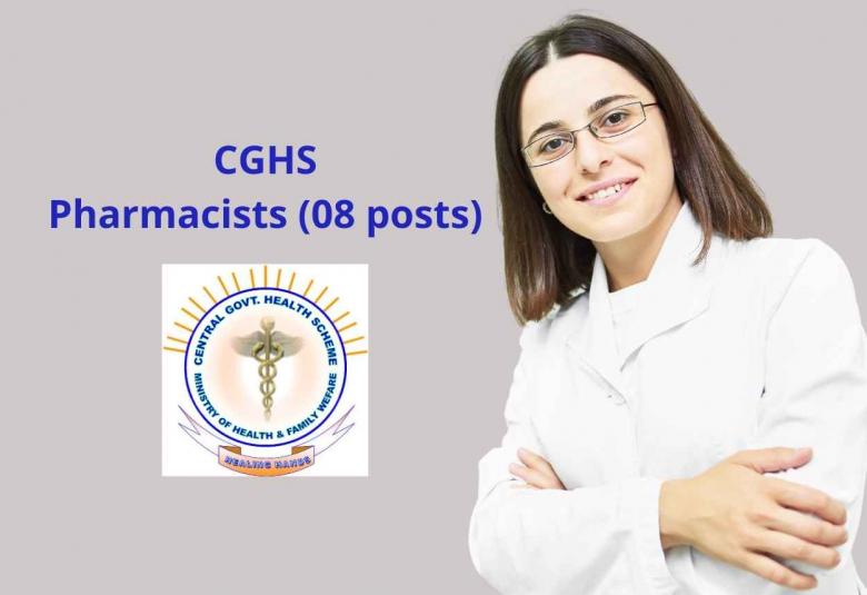 Job Openings for Pharmacists under Central government Health Scheme, Bangalore