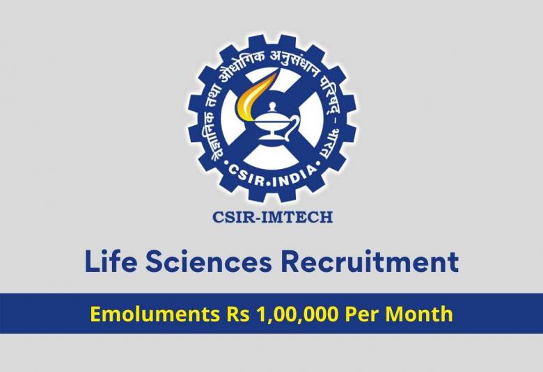 Life Sciences recruitment at Institute of Microbial Technology