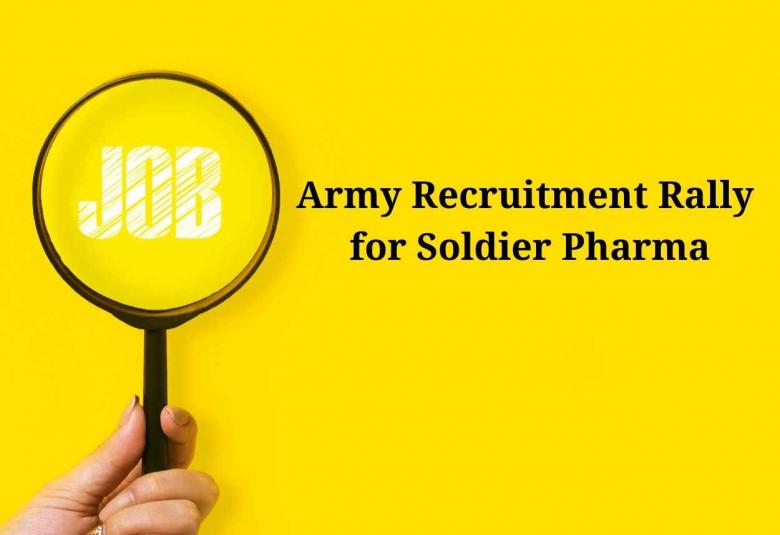 Recruitment for D.Pharm, B.Pharm as Sepoy Pharma at Indian Army