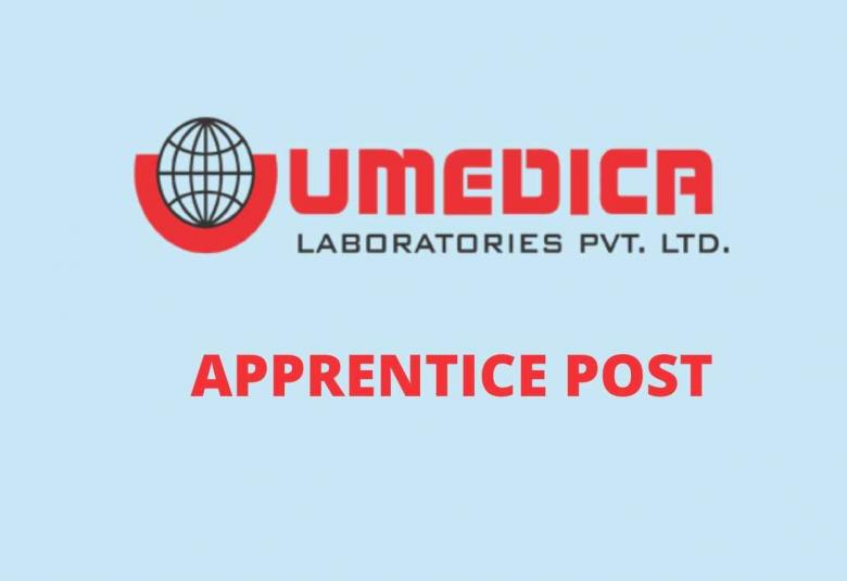 Walk in interview for Post of Apprentice at UMEDICA Laboratories