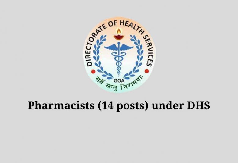Job Openings for Pharmacists under Directorate of Health Services