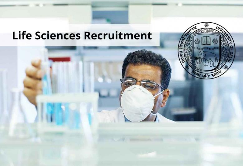 Life Sciences recruitment at  Dr. B.R. Ambedkar Center for Biomedical Research