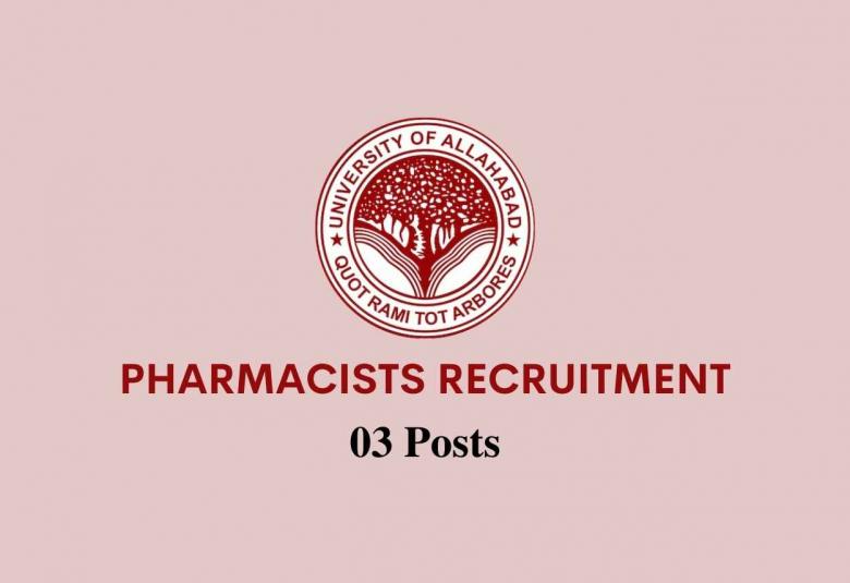 Applications are invited for Pharmacist at University of Allahabad