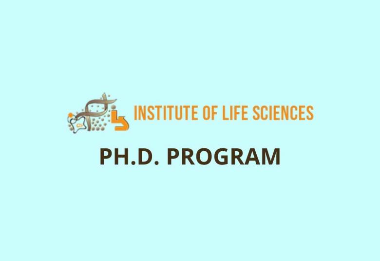 Invites applications for Ph.D. programs at Institute of Life Sciences