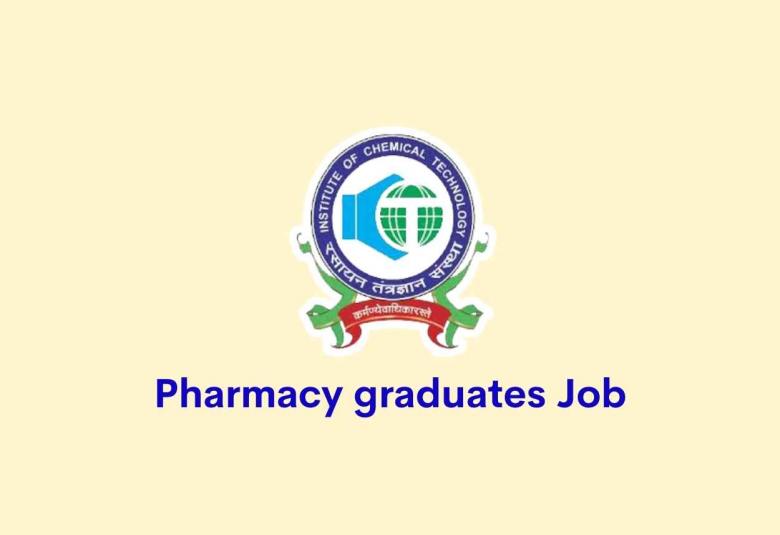 Job for Pharmacy graduates at Institute of Chemical Technology