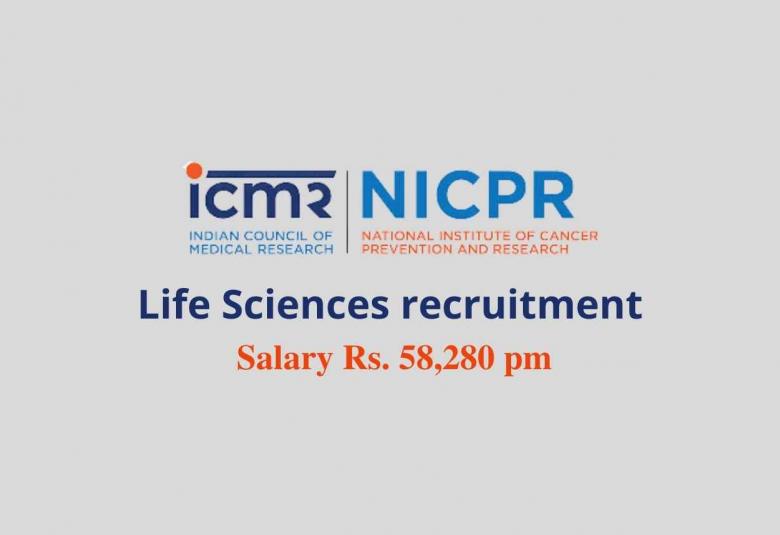 Life Sciences recruitment for Cancer research at NICPR