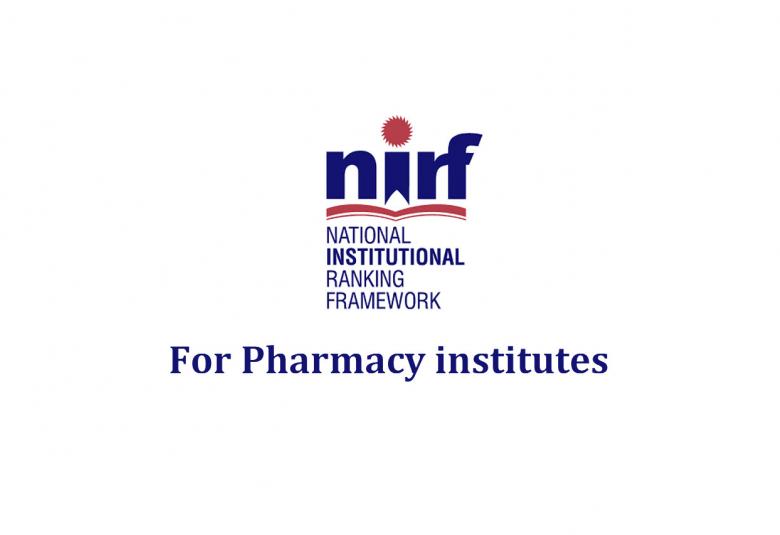 NIRF Ranking for Pharmacy colleges - 2021