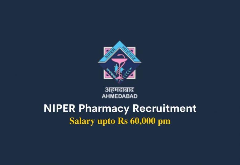 Pharmacy Recruitment for Technical Assistant at NIPER