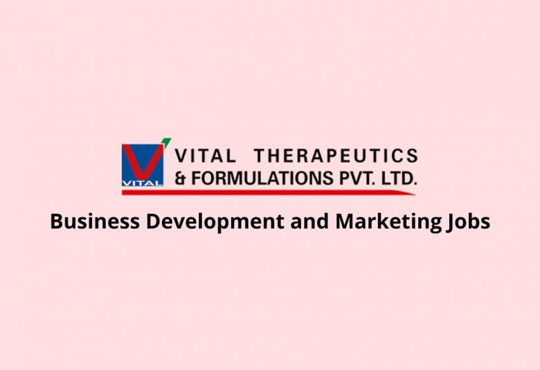 Vital Pharma Business Development and Marketing Jobs