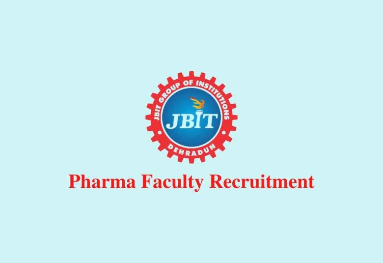 Faculty Recruitment at JBIT COLLEGE OF PHARMACY