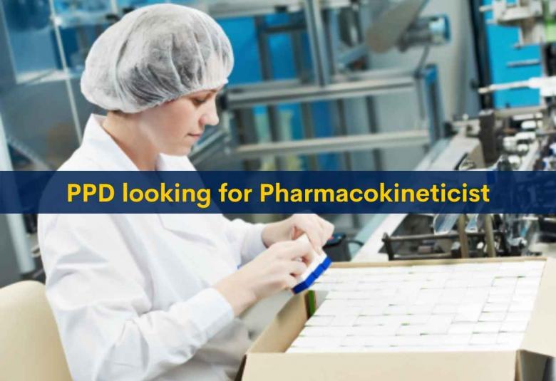 PPD looking for Pharmacokineticist
