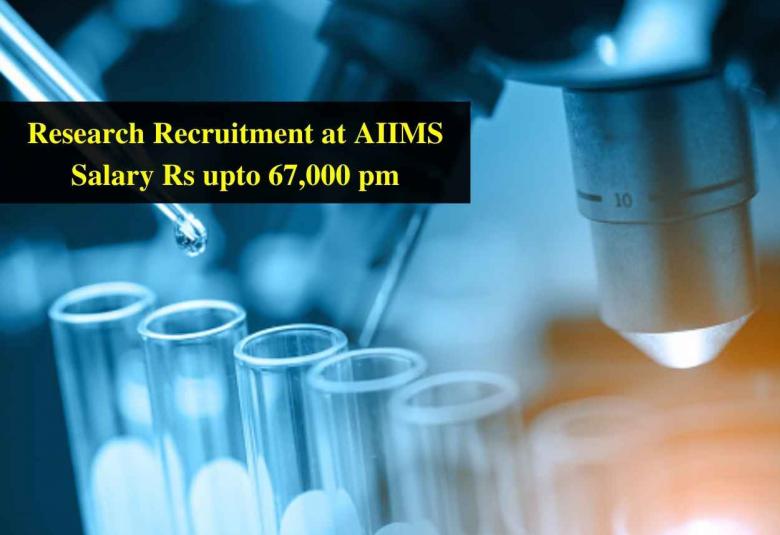 Research Recruitment at All India Institute of Medical Sciences