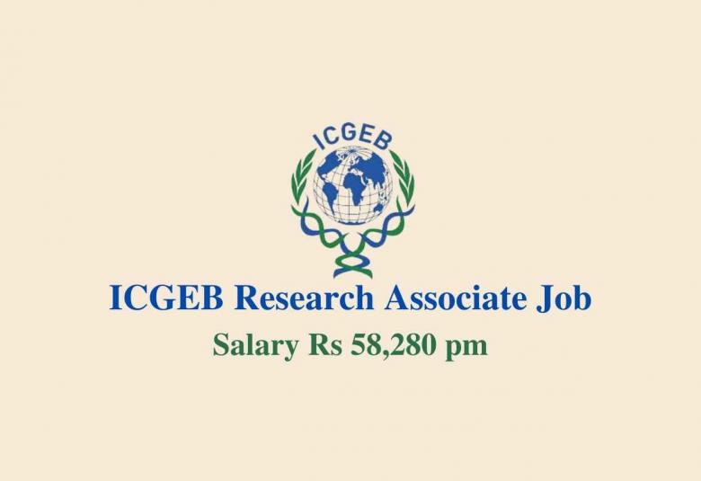ICGEB Research Associate Job