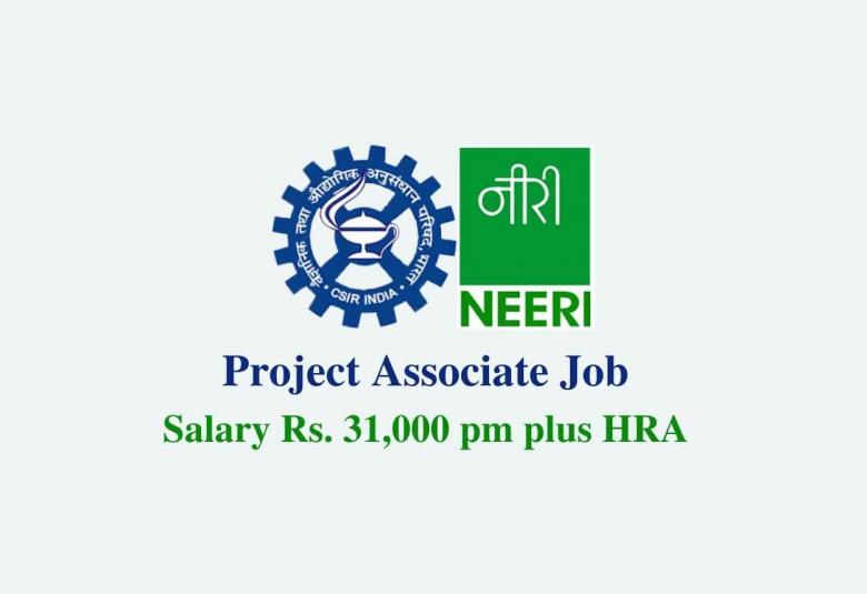 Vacancy for Project Associate at CSIR-NEERI