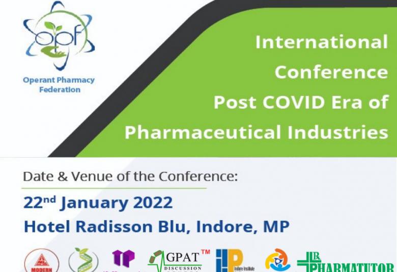 International Conference on Post COVID Era of Pharmaceutical Industries
