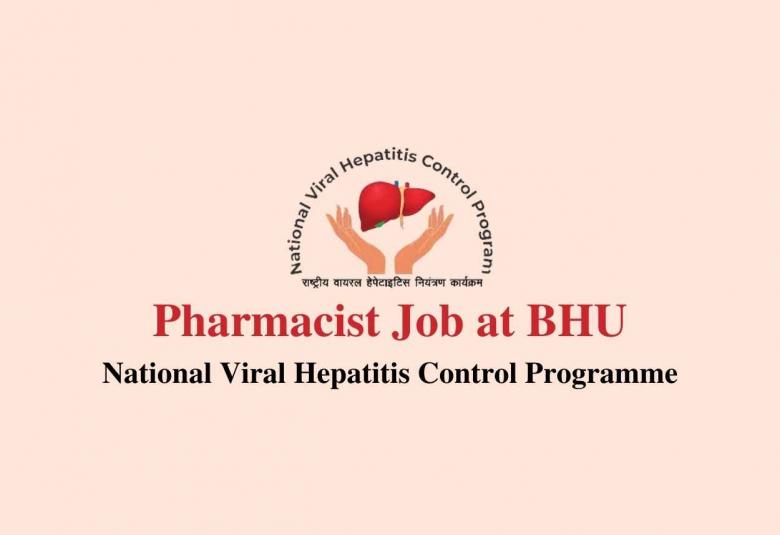 Job for Pharmacist in National Viral Hepatitis Control Programme funded by Government