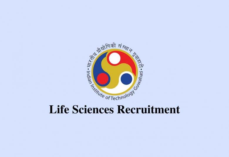 Life Sciences recruitment at Indian Institute of Technology