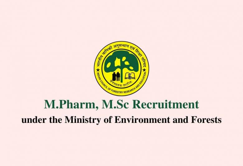 Opportunity for M.Pharm, M.Sc in Institute of Forest Biodiversity 