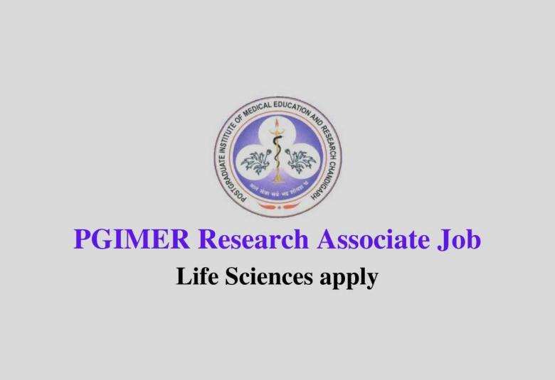 Research Associate Job at PGIMER