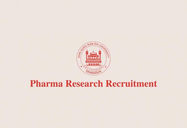 Applications are invited for Junior Research Fellow at SGRR University