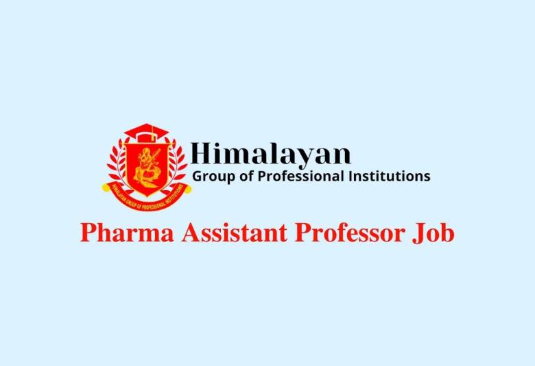 Job for Pharma Assistant Professor at Himalyan Institute of Pharmacy
