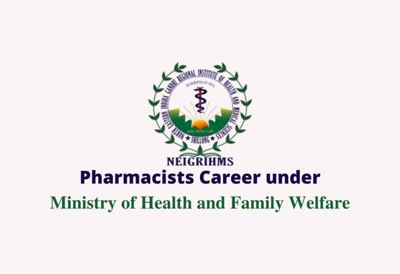Job for Pharmcists at NEIGRIHMS