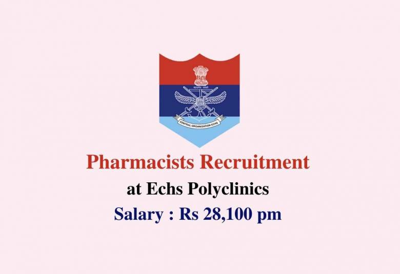Recruitment for Pharmacists at Echs Polyclinics