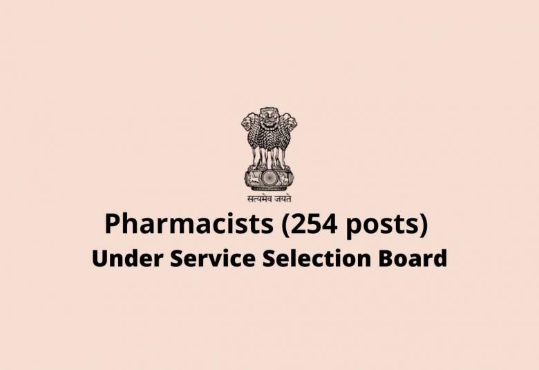 Job Openings for Pharmacists under Service Selection Board