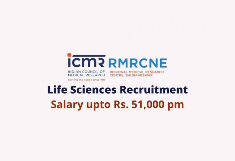 Life Sciences recruitment at Regional Medical Research Centre