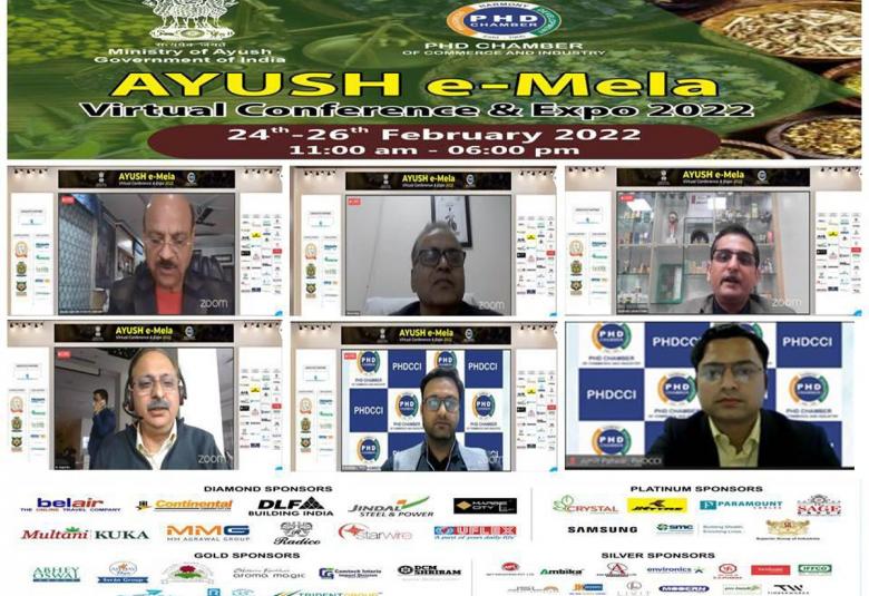 Ministry of AYUSH collaborating with the Healthcare sector for Skill development said Vikram Singh, Director, Ministry of AYUSH