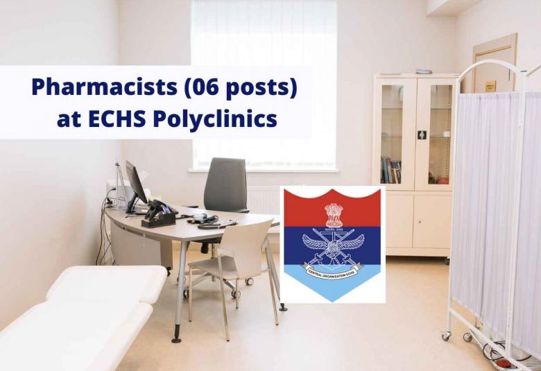 Recruitment for Pharmacists at ECHS Polyclinics