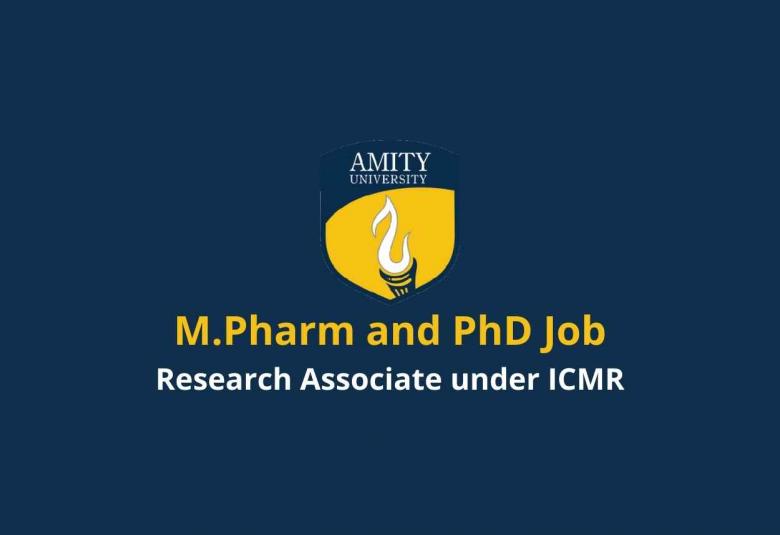Research Associate Job at Amity University