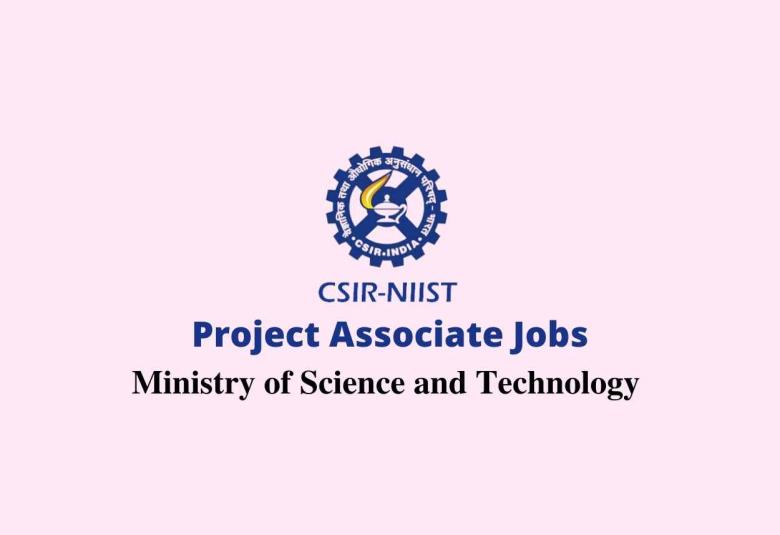 Vacancy for Project Associate at NIIST