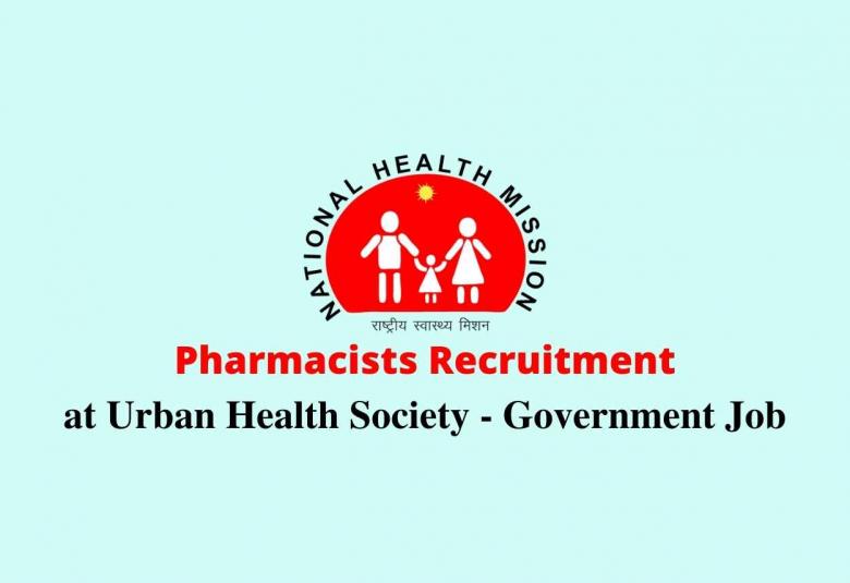 Job for Pharmacists at Urban Health Society