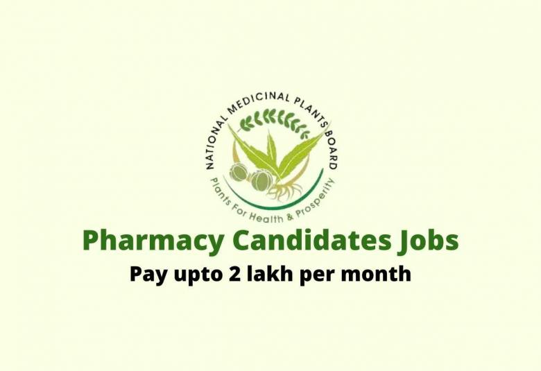 Job for pharmacy candidates at National Medicinal Plants Board