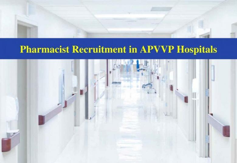 Recruitment for Pharmacists in APVVP Hospitals