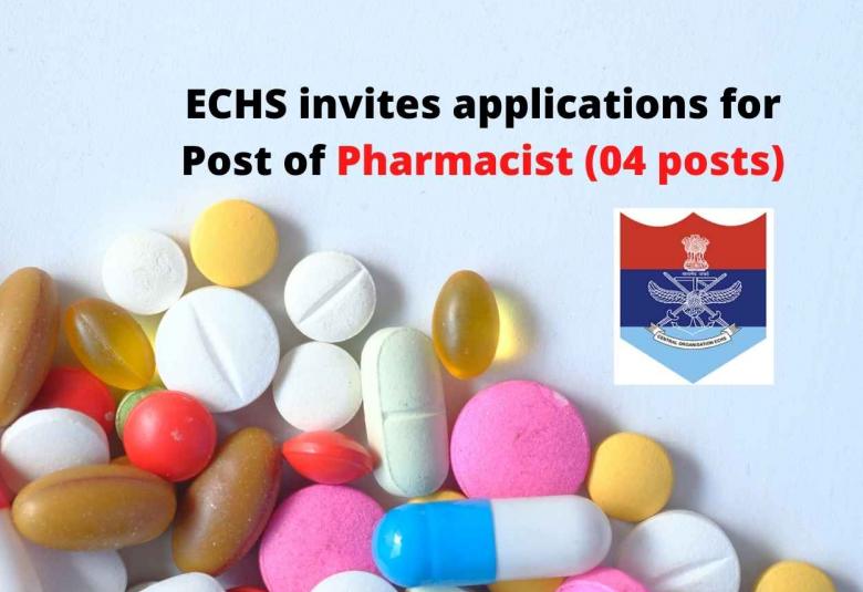 ECHS invites applications for Post of Pharmacist