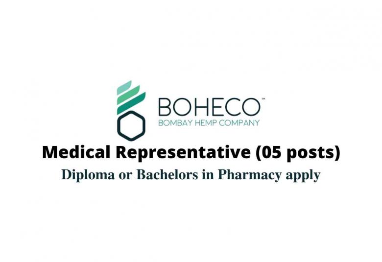 Job for Medical Representative at Boheco