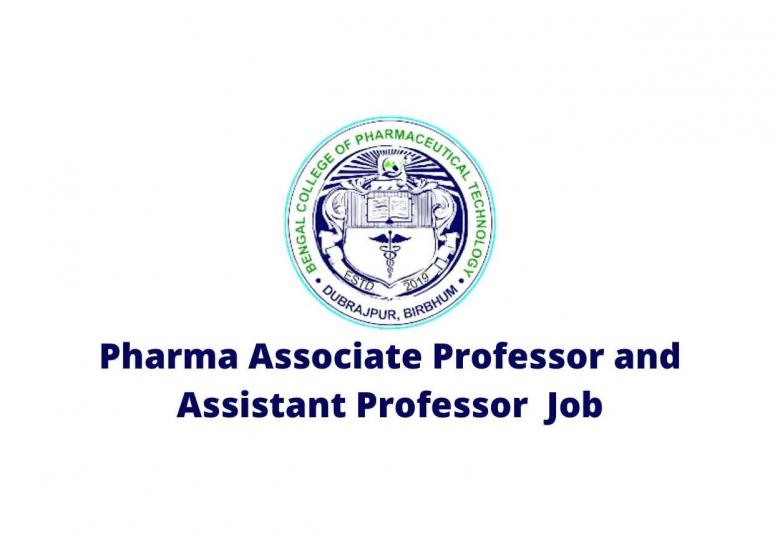 Pharma Associate Professor and Assistant Professor at Bengal College of Pharmaceutical Technology College