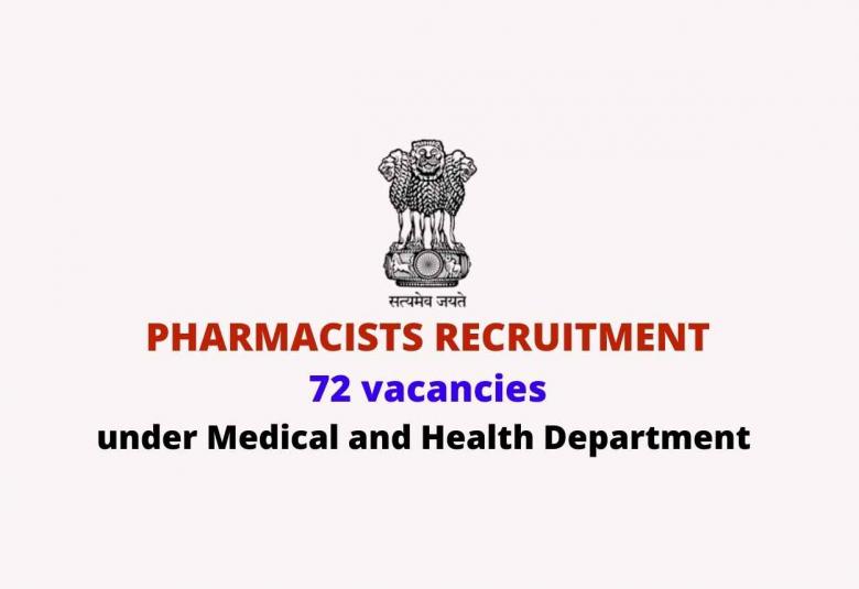 Recruitment for Pharmacists under Medical and Health Department
