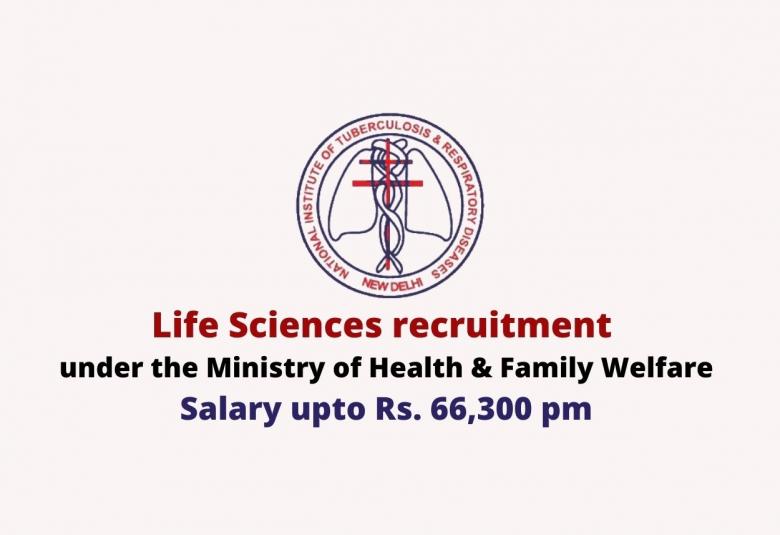 Life Sciences recruitment at NITRD 