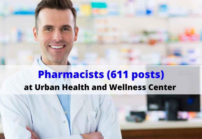 Pharmacists openings at Urban Health and Wellness Center