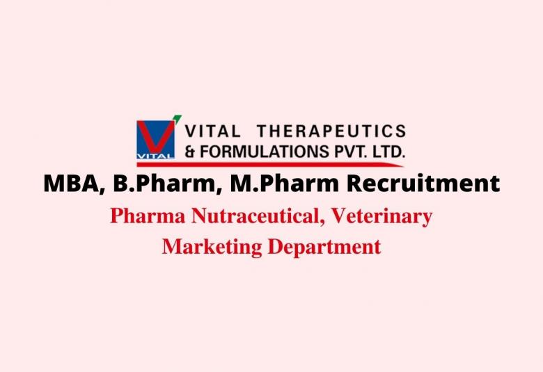 Vital Pharma - Walk In for Marketing