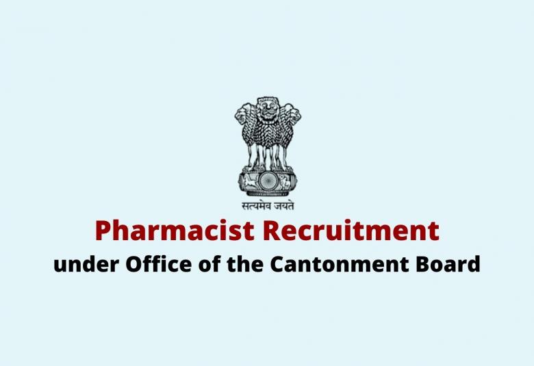Job for Pharmacist in G B Pant Cantonment General Hospital