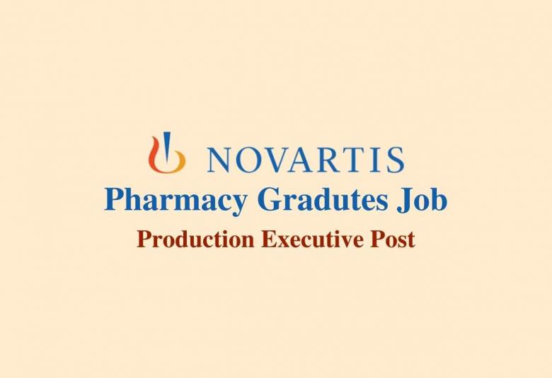 Novartis looking for Production Executive