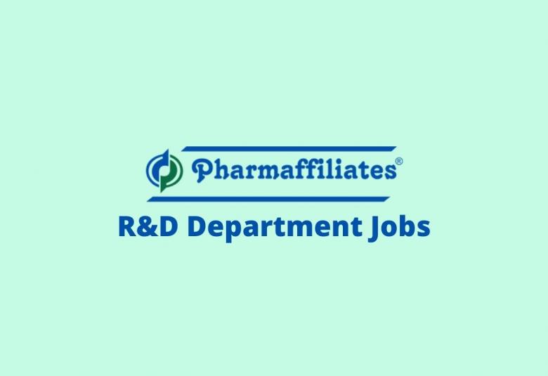 R&D Department Jobs at Pharmaffiliates Analytics and Synthetics P. Ltd